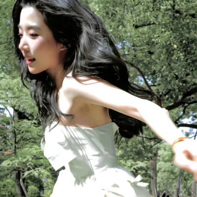 她不知道那些鸟的名字